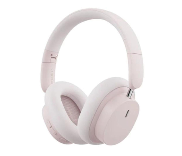 Baseus Bowie D05 Wireless Headphones Baby Pink - 1194199 - zdjęcie
